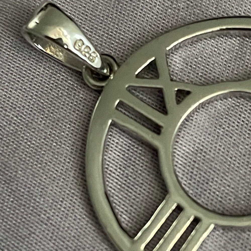 Pendant 925 Atlas Open Medallion TIFF. Style Pendant